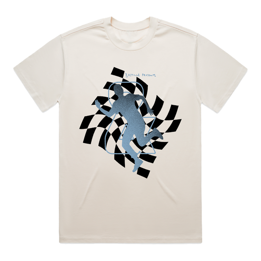 Checkered Man (Natural) T-shirt