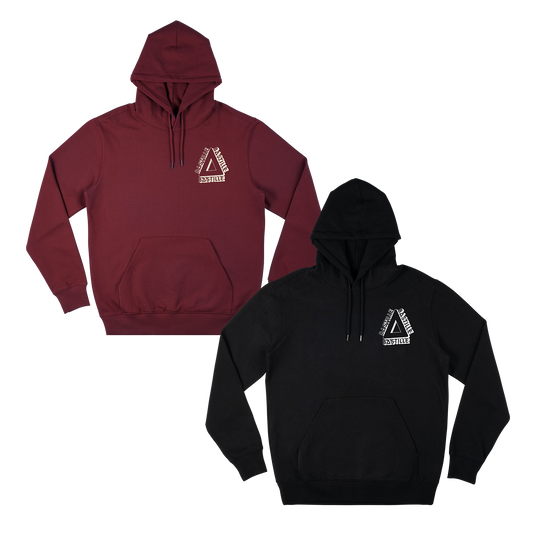 3D Triangle Pullover Hoodie