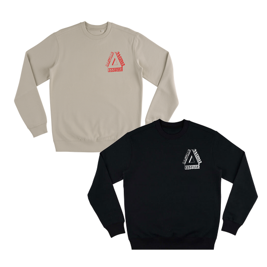 3D Triangle Crewneck Sweatshirt